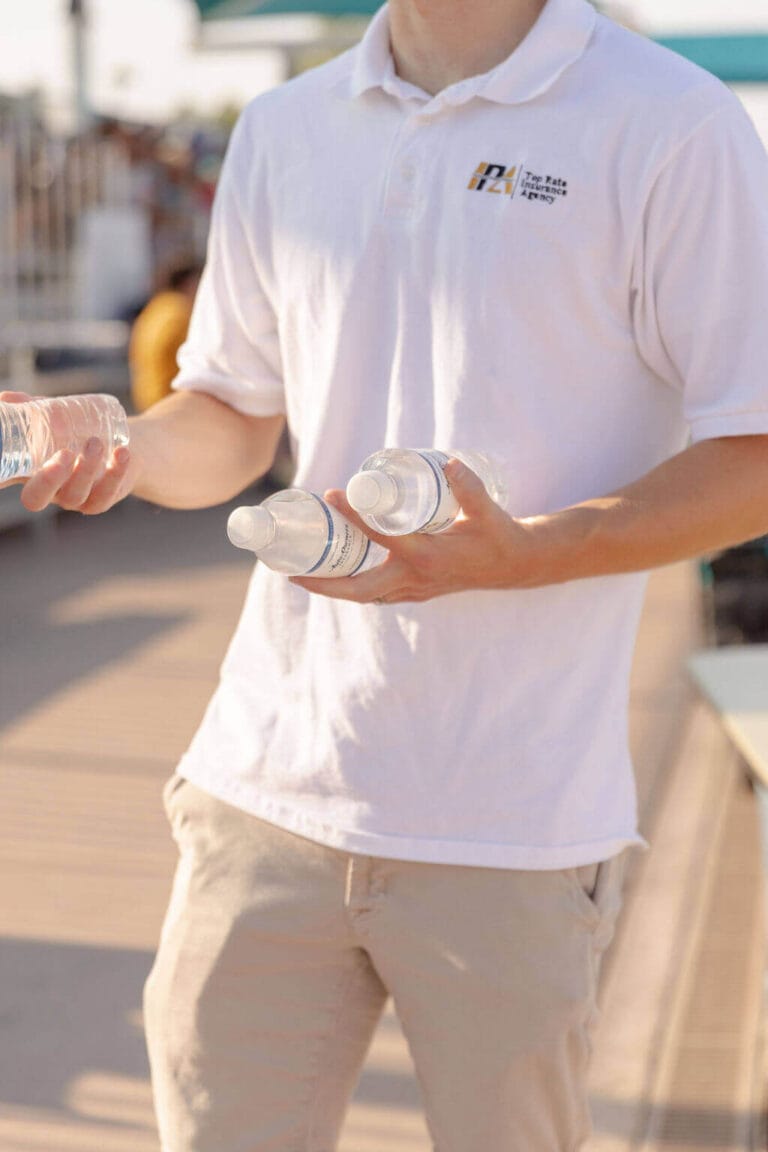 Handling out waters